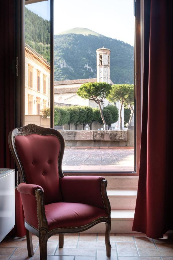 Hotel San Marco Gubbio Bagian luar foto