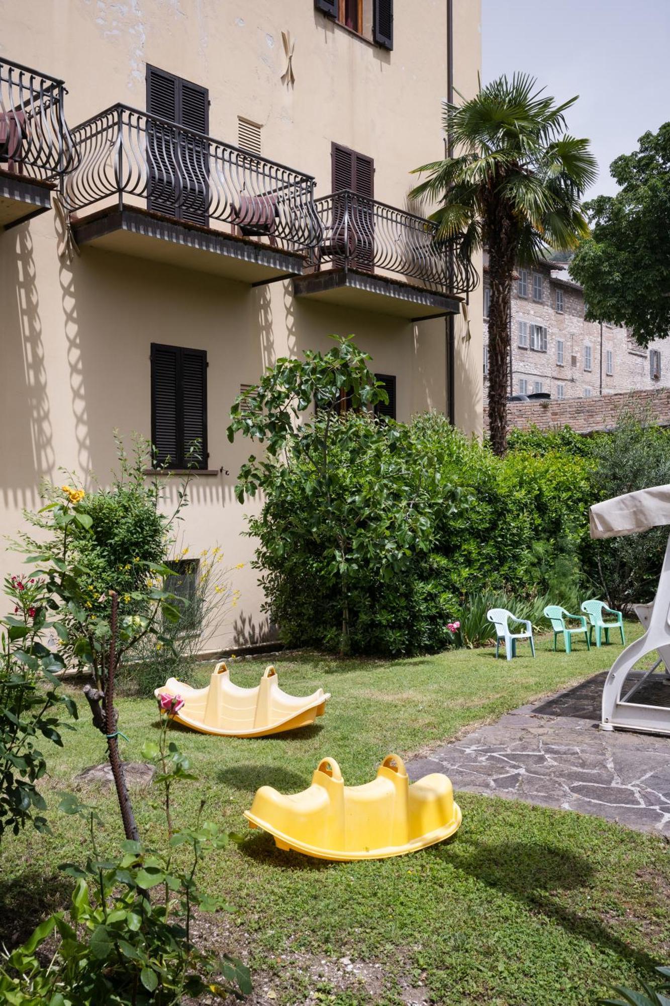 Hotel San Marco Gubbio Bagian luar foto